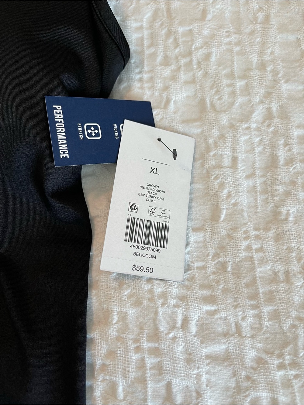 crown & ivy active ruffle Black Tank Dress with built in bra shorts tennis - Picture 4 of 7